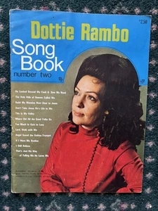 DOTTIE RAMBO SONG BOOK NUMBER 2 Songbook~Southern Gospel~1970 - Picture 1 of 3