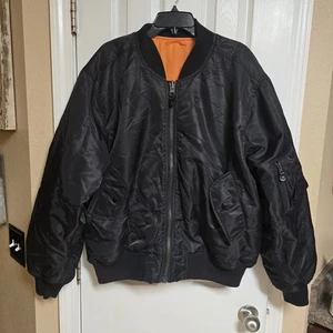  Spiewak MIL-J8279 Herren XL Flieger Intermediate Bomberjacke Wende - Bild 1 von 8