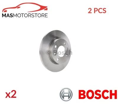 BREMSSCHEIBEN SATZ PAAR VORNE BOSCH 0 986 478 105 2PCS P NEU OE QUALITÄT - Image 1 of 4