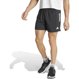 Adidas, "Own The Run 7" schwarz-weiß, mit Innenfutter, Shorts. Größe: Herren Large - Bild 1 von 6