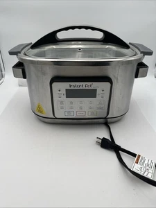Instant Pot Aura Pro 8 Qt Multi-Cooker Pre-owned 11 In 1 - Picture 1 of 19