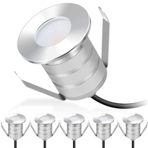 Outdoor Recessed LED Lights, Heavy Duty Soffit and Deck Lighting Flush Mount,... - Picture 1 of 7