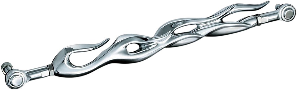 Ligação de mudança de chama Kuryakyn 1072 cromada - Imagem 1 de 1