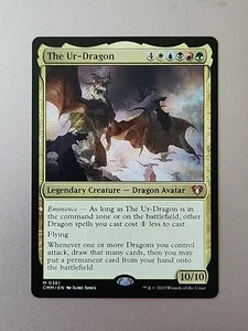 Magic The Ur-Dragon Commander Masters Regular Mythic English 0361 casi nuevo - Imagen 1 de 10