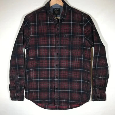 Legacy Copper & Oak Men's Small Red Plaid Button Down Collar Long Sleeve Shirt - Image 1 of 4