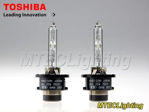 2X Brand New Genuine OEM Toshiba Harison D4S Xenon HID Bulbs Made in Japan - Picture 1 of 4