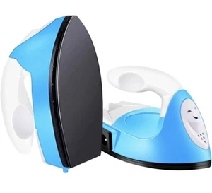 Mini Craft Iron Blue Mini Heat Press Small Iron Portable Handy Travel Heat - Bild 1 von 12