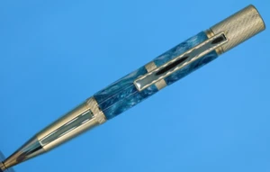 Handgefertigter Pensar Kugelschreiber in Upgrade Gold bequeme kompakte Größe - 5 Zoll - Bild 1 von 7