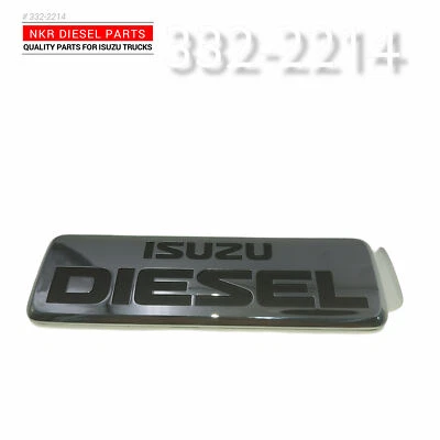Emblema del panel frontal ISUZU DIESEL Foto 1 de 2