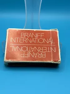 Carte da gioco vintage Braniff Airlines - Foto 1 di 6