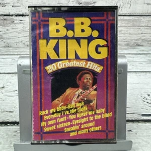 B B King - 20 Greatest Hits [Cassette Tape  1983] - Picture 1 of 7