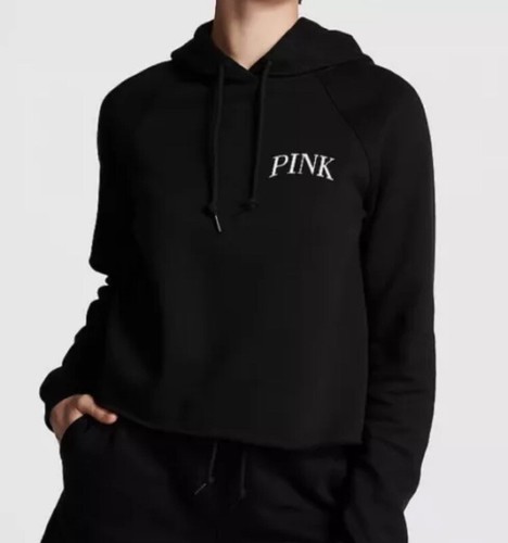 UNDERCOVER Felpa con cappuccio Victoria's Secret rosa per tutti i giorni in pile taglia XS