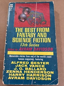 THE BEST FROM FANTASY AND SCIENCE FICTION 13th Series - WORN - Picture 1 of 2