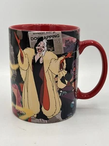 Disney 101 Dalmations Cruella De Ville Oversized Kaffeebecher Rot - Bild 1 von 5