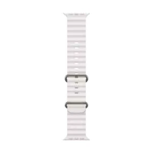 Generic Apple Ocean Band Watch Ultra/Ultra 2 - biały jeden rozmiar (49mm) ogólny - Zdjęcie 1 z 2