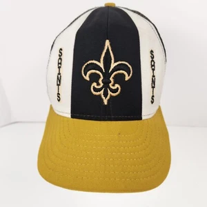 New Orleans Saints AJD Lucky Stripes NFL VTG 80’s Trucker Snapback Cap Hat USA - Picture 1 of 13