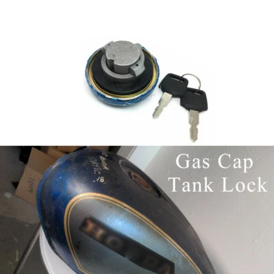 Tapa del tanque de gasolina para Honda Nighthawk 450 CB450SC 1982 1983 84 85 1986 + 2 llaves Foto 1 de 4