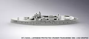 1:1800 Itsukushima 1894 - Imagen 1 de 1