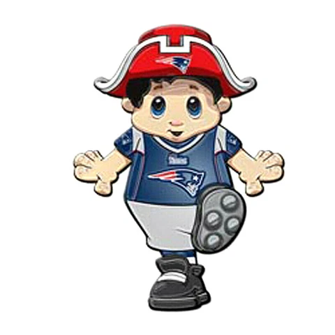 New England Patriots NFL Mascot Window Cling Cover
