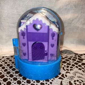 Polly Pocket World Snow Secret Compact w/ Figures Snowball Surprise 2017 - Picture 1 of 5