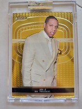 Jay-Z 2005 Topps Finest Boxloaders Celebrity Moments RC Gold /399 Topps Sealed