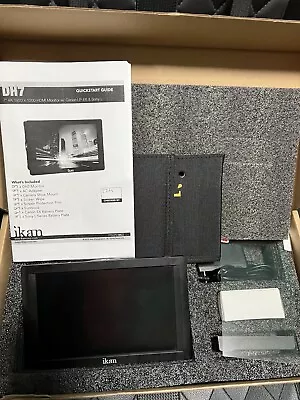 Ikan DH7 7” 4K HDMI Field Monitor (1920x1200) + WATSON BATTERY - Image 1 of 2