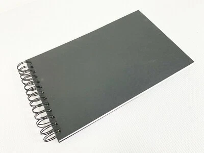 Cuaderno de bocetos de papel vitela Strathmore Bristol 11x7" encuadernado en alambre hecho a mano 18 hojas Foto 1 de 4