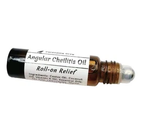 Angular Cheilitis Oil - 10ml Roller - CHEILITIS Lip Oil - Picture 1 of 4