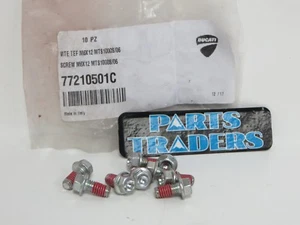 Genuine Ducati M6x12 Bolt Set Of 9 Hypermotard Monster 1299 959 Multistrada - Picture 1 of 1