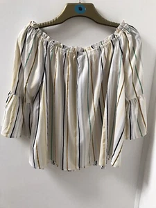 Influence Multi Stripe Top size 14 NWT - Picture 1 of 6