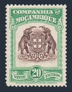 Mozambique Company 193, MNH. Michel 219. Company Arms, elephants, 1937. - Picture 1 of 1