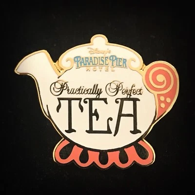 Prendedor Mary Poppins prácticamente perfecto tetera DLR Paradise Pier Hotel Disney 4962 Foto 1 de 2