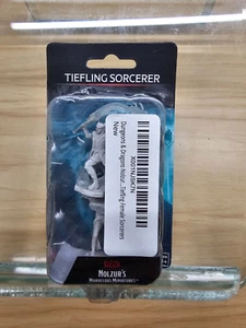 NOLZUR'S MARVELOUS MINIATURES - TIEFLING SORCERER - D&D - UNPAINTED - NIP - Picture 1 of 3