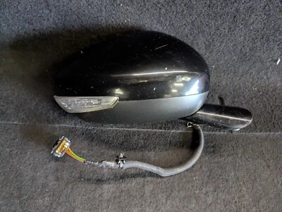 10-15 MK1 PEUGEOT 508 OFFSIDE DRIVER SIDE ELECTRIC WING MIRROR BLACK PEARL KTV - Image 1 of 4
