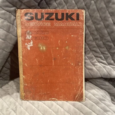 GENUÍNO FABRICANTE DE EQUIPAMENTO ORIGINAL SUZUKI MOTOCICLETA BIKE GT380 diagrama de fiação década de 1970 manual de serviço - Imagem 1 de 4
