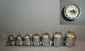 Tornillos de coco 3/8" 7 piezas 12 cantos pulgadas tamaños British size &Whitworth RS3405W/7 - Imagen 1 de 1