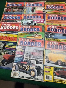 Lot of (12) 1977, 1978, 1979 STREET RODDER MAGAZINES Vintage Lot - Picture 1 of 13