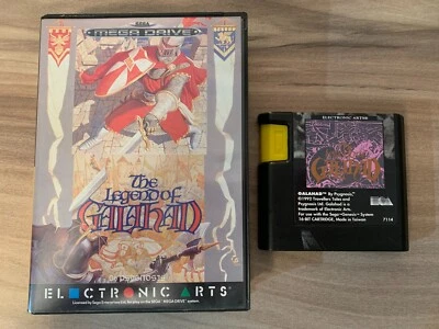 THE LEGEND OF GALAHAD Sega Genesis CB Box Authentic Tested - Image 1 of 4