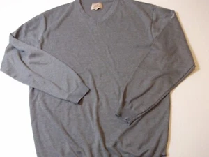 Suéter Jersey de Golf Woodworm Para Hombres Cuello en V 2XL Gris Pullover De Colección - Imagen 1 de 11