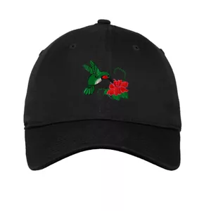 Soft Women Baseball Cap Hummingbird A Embroidery Dad Hats for Men Buckle Closure - Picture 1 of 55