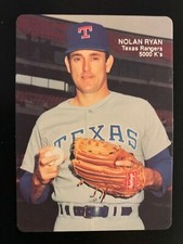 1990 Mother’s Cookies Nolan Ryan Texas Rangers 5000K’s #1