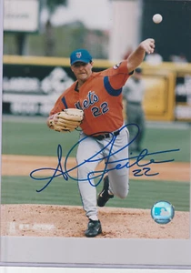 Foto autografiada Al Leiter 8 x 10 HOF MLB certificada - Imagen 1 de 1