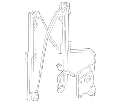 Mercedes Benz G63 65 AMG G550 G550 4X4 02-18 Right Window Regulator 4637201646 - Image 1 of 3