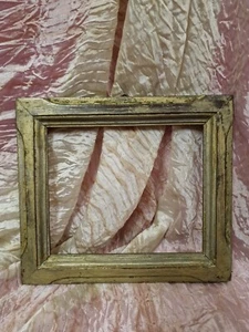 cornice cornicetta legno porporina argent 16x13.5 luce frame inizio Sec. XX M7 ^ - Imagen 1 de 5