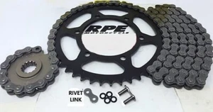 Yamaha YZF-R6 R6 RK XRE 520 2006-2024 kit de cadena y piñones de aceleración rápida 15/45 t - Imagen 1 de 8