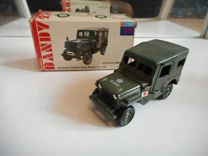 Tomica Dandy Mitusbishi Jeep J3R in Army Green 1:42 Scale Boxed - Picture 1 of 2