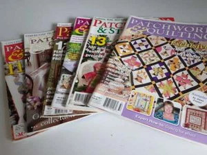 6 x Patchwork Quilting Bundle Books Embroidery Sewing Patterns Stitching - Picture 1 of 8