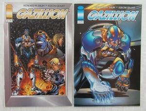 Conjunto de portada variante Gazillion #1 Image Comics 1998 - Imagen 1 de 4