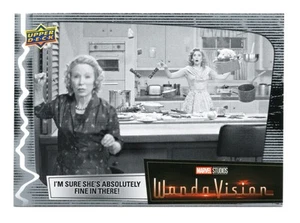 Upper Deck Marvel WandaVision 2022 - #7 ¡Estoy seguro de que está absolutamente bien allí! - Imagen 1 de 2