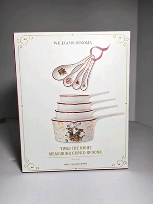 Williams Sonoma Twas The Night Before Christmas Measuring Cups & Spoons Set - Image 1 of 3